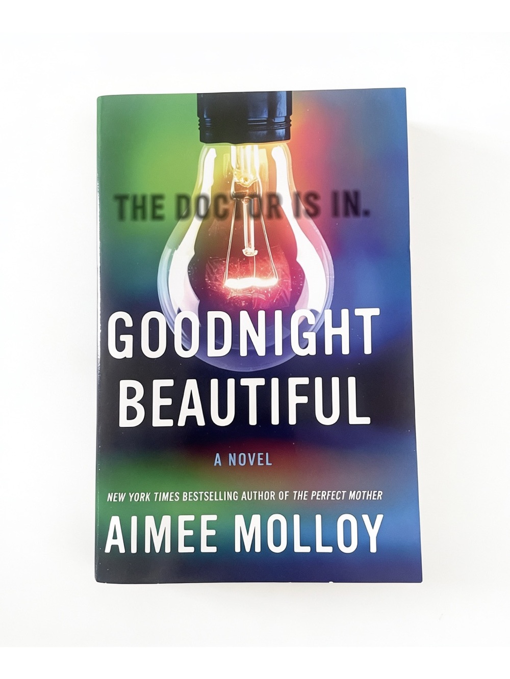 A Novel: Goodnight Beautiful by Aimee Molloy, paperback book. Suspense, fiction